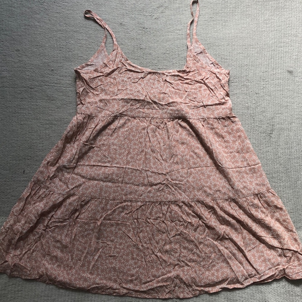 Large Kori blush tank dress with open back